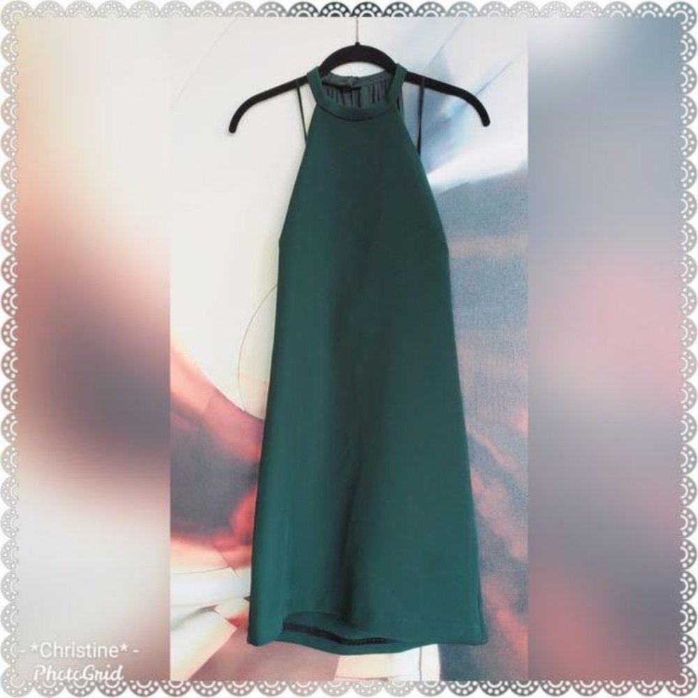 A.L.C Steff Chiffon Trapeze Dress 4 - Picture 2 of 7